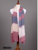 Linear Design Striped Scarf